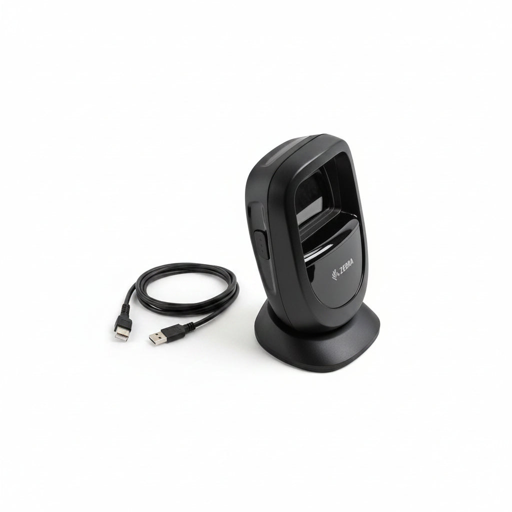 Zebra DS9308-SR 1D/2D Desktop Barcode Scanner – Fast, Compact, and Versatile